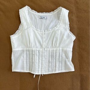 With Jean Adeline top